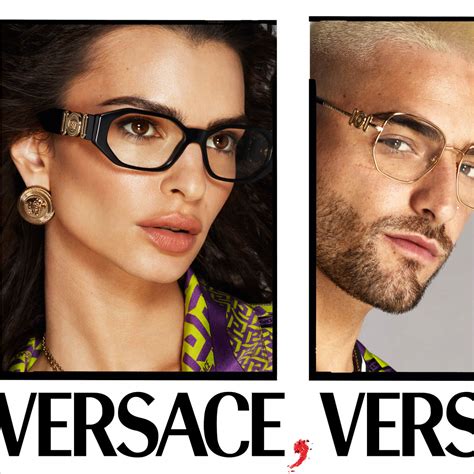 versace prescription glasses for sale|eyeglasses Versace glasses on face.